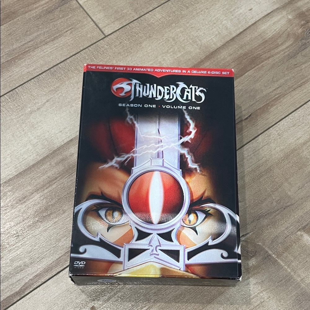 Thundercats Season One Volume One DVD - Red & Black Cover